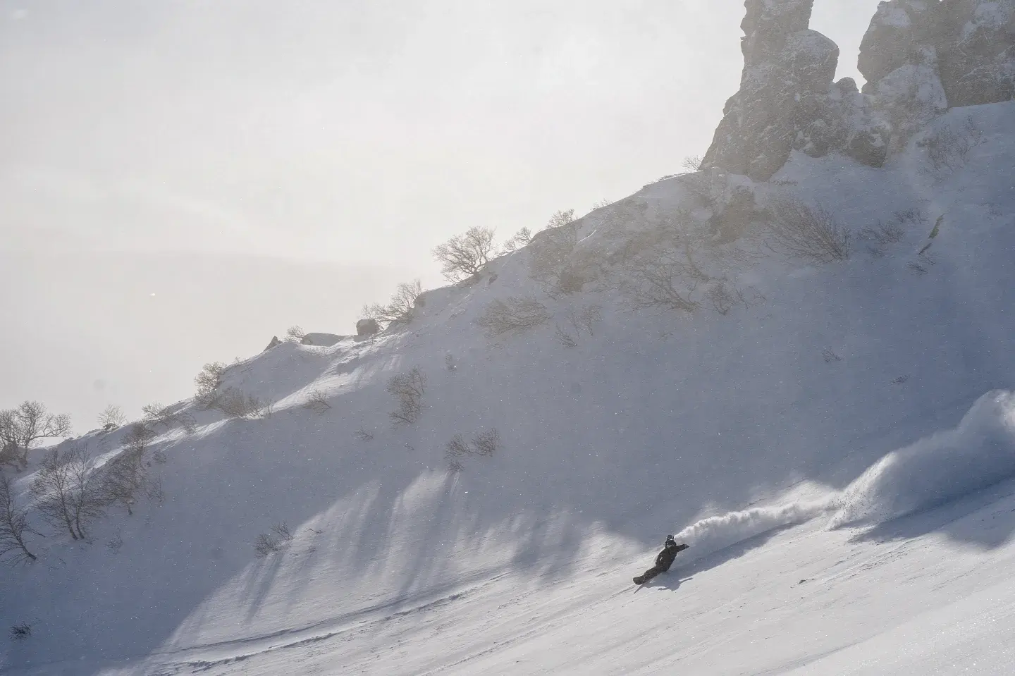 Kurodake Ropeway Hokkaido's freeride Paradise
